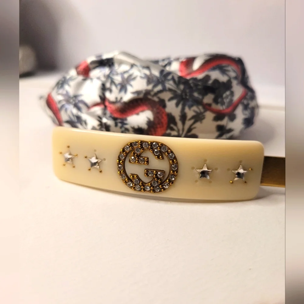 Gucci | Accessories | Gucci Gg Hair Clip | Poshmark display picture 2